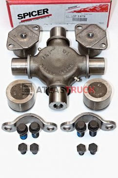 Крестовина кардана! 49x178 (маслёнки. болты. на 2-ух чашках пластины)