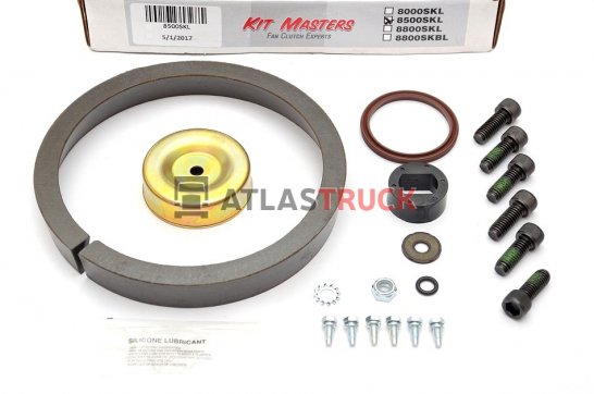 Р/к сцепления муфты вентилятора (фрикционное кольцо, сальники)